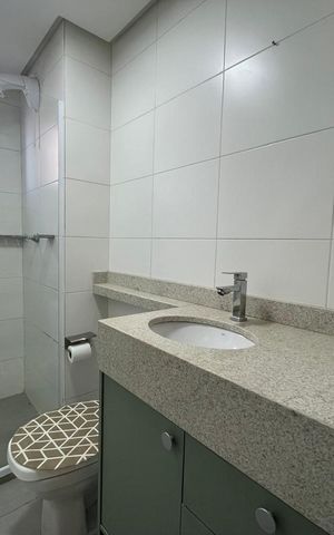 Apartamento para alugar com 52m², 2 quartos e 1 vaga Apartamento para alugar com 52m², 2 quartos e 1 vagaBanheiro