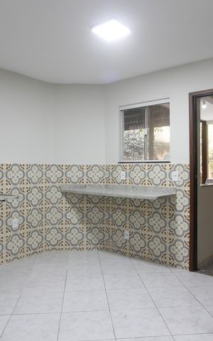Casa para alugar com 60m², 2 quartos e 2 vagasCozinha