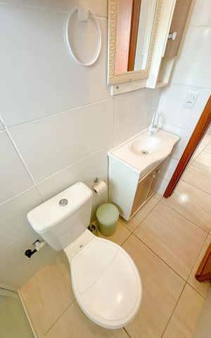 Apartamento para alugar com 65m², 2 quartos e 1 vagaBanheiro