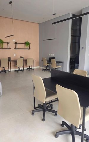 Studio para alugar com 39m², 1 quarto e sem vaga Studio para alugar com 39m², 1 quarto e sem vagaÁrea Comum