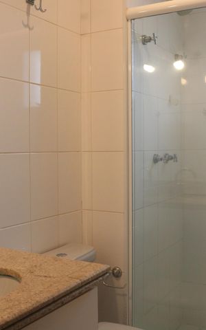 Apartamento para alugar com 106m², 3 quartos e 2 vagasBanheiro 1