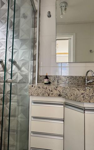Apartamento à venda com 90m², 2 quartos e 2 vagas Apartamento à venda com 90m², 2 quartos e 2 vagasbanheiro 2