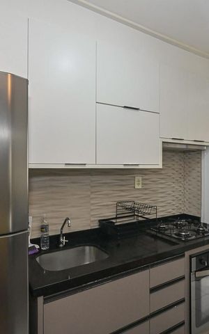 Apartamento à venda com 51m², 2 quartos e sem vagaCozinha
