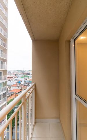Apartamento para alugar com 36m², 2 quartos e sem vaga Apartamento para alugar com 36m², 2 quartos e sem vagaVaranda da Sala