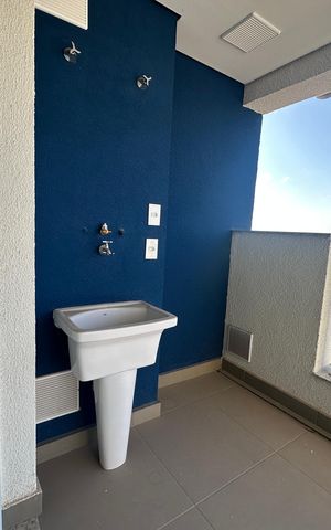 Apartamento à venda com 49m², 1 quarto e 1 vaga Apartamento à venda com 49m², 1 quarto e 1 vagaÁrea de Serviço