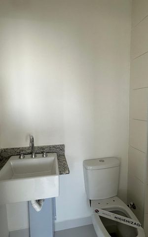 Apartamento à venda com 49m², 1 quarto e 1 vaga Apartamento à venda com 49m², 1 quarto e 1 vagaBanheiro da Suíte