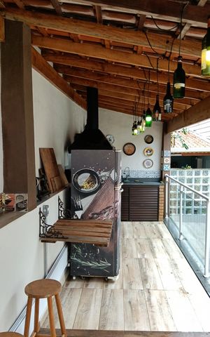 Casa de condomínio à venda com 105m², 3 quartos e 2 vagas Casa de condomínio à venda com 105m², 3 quartos e 2 vagasÁrea externa