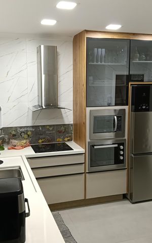 Casa de condomínio à venda com 105m², 3 quartos e 2 vagas Casa de condomínio à venda com 105m², 3 quartos e 2 vagasCozinha