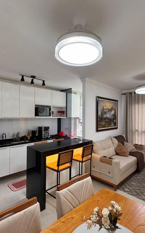Apartamento para alugar com 49m², 2 quartos e 1 vaga Apartamento para alugar com 49m², 2 quartos e 1 vagaSala
