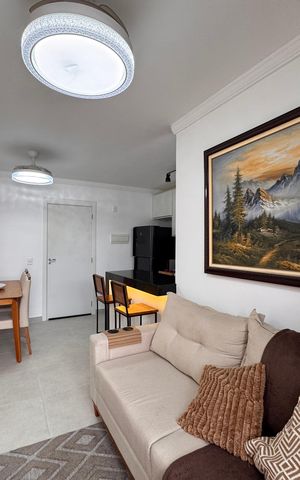 Apartamento para alugar com 49m², 2 quartos e 1 vaga Apartamento para alugar com 49m², 2 quartos e 1 vagaSala