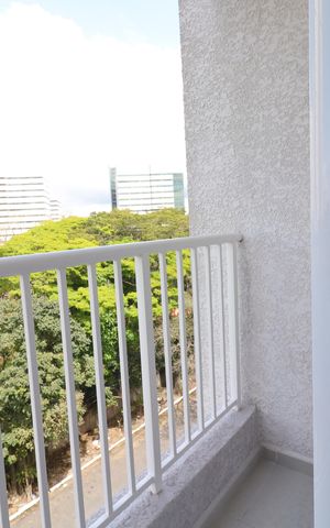 Apartamento para alugar com 37m², 1 quarto e sem vagaVaranda