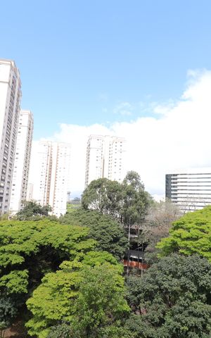 Apartamento para alugar com 37m², 1 quarto e sem vagaVaranda vista