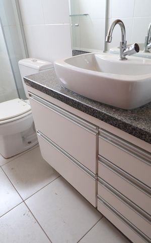 Apartamento para alugar com 100m², 3 quartos e 2 vagasBanheiro Social