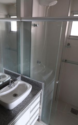Apartamento para alugar com 100m², 3 quartos e 2 vagasBanheiro do Quarto 3