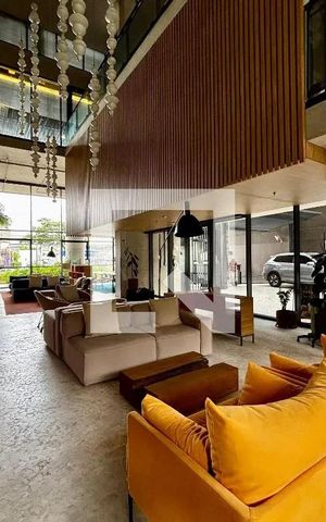 Apartamento para alugar com 55m², 1 quarto e sem vaga Apartamento para alugar com 55m², 1 quarto e sem vagaÁrea comum - Hall Social