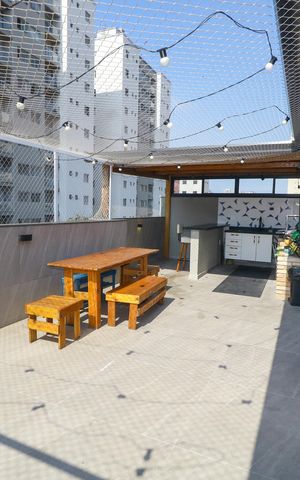Apartamento à venda com 150m², 3 quartos e 2 vagas Apartamento à venda com 150m², 3 quartos e 2 vagasÁrea gourmet