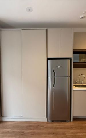 Apartamento para alugar com 25m², 1 quarto e sem vaga
