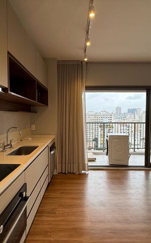 Studio para alugar com 42m², 1 quarto e 1 vaga