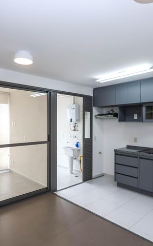 Apartamento para alugar com 56m², 2 quartos e 1 vagaSala e Cozinha