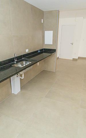 Apartamento à venda com 130m², 3 quartos e 2 vagasCozinha americana