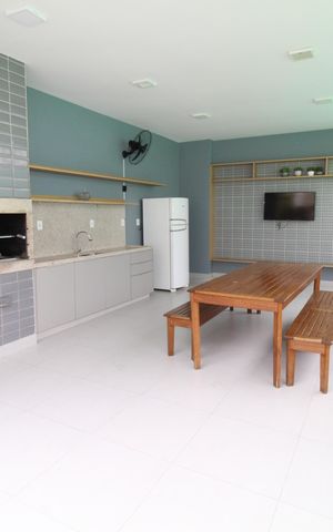 Apartamento para alugar com 55m², 2 quartos e 1 vagaÁrea comum - Churrasqueira