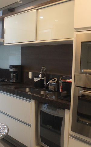 Apartamento à venda com 118m², 3 quartos e 3 vagasCozinha