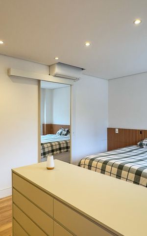 Apartamento à venda com 110m², 1 quarto e 2 vagasQuarto Suíte