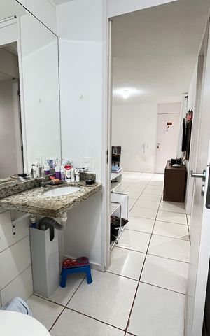 Apartamento à venda com 43m², 2 quartos e 1 vaga Apartamento à venda com 43m², 2 quartos e 1 vagaBanheiro