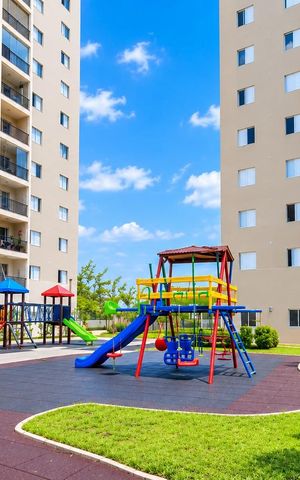 Apartamento à venda com 57m², 2 quartos e 1 vaga Apartamento à venda com 57m², 2 quartos e 1 vagaÁrea comum - Playground