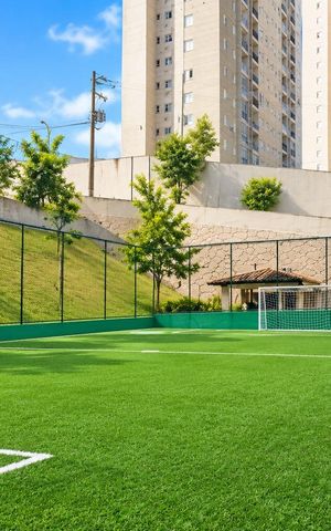 Apartamento à venda com 57m², 2 quartos e 1 vaga Apartamento à venda com 57m², 2 quartos e 1 vagaCampo de Futebol