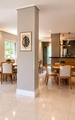 Apartamento à venda com 57m², 2 quartos e 1 vaga
