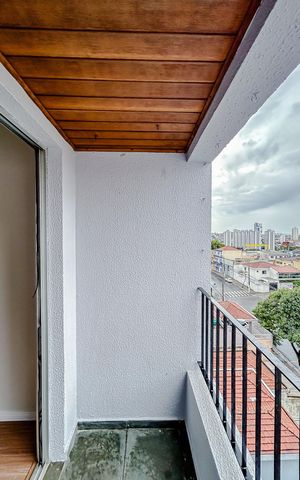 Apartamento à venda com 52m², 2 quartos e 1 vagaVaranda