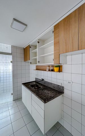 Apartamento à venda com 52m², 2 quartos e 1 vagaCozinha