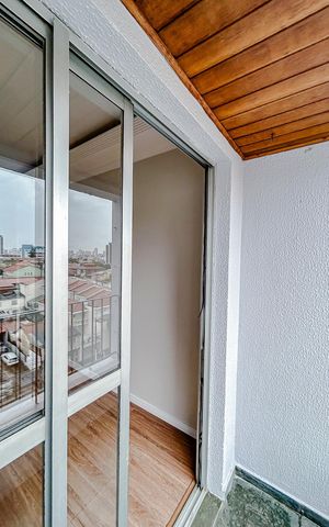 Apartamento à venda com 52m², 2 quartos e 1 vagaVaranda