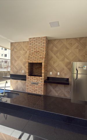 Apartamento para alugar com 45m², 2 quartos e 1 vaga Apartamento para alugar com 45m², 2 quartos e 1 vagaÁrea comum - Churrasqueira