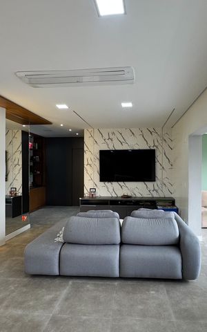 Apartamento à venda com 151m², 3 quartos e 2 vagas Apartamento à venda com 151m², 3 quartos e 2 vagasSala