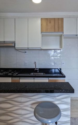 Apartamento para alugar com 42m², 2 quartos e 1 vaga