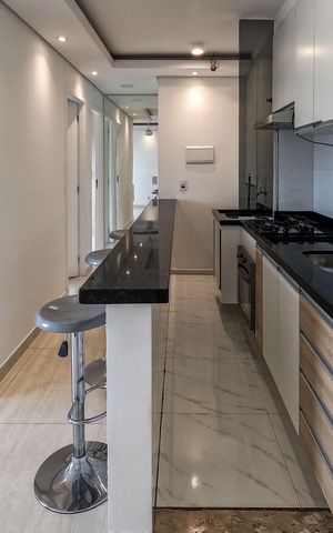 Apartamento para alugar com 42m², 2 quartos e 1 vaga