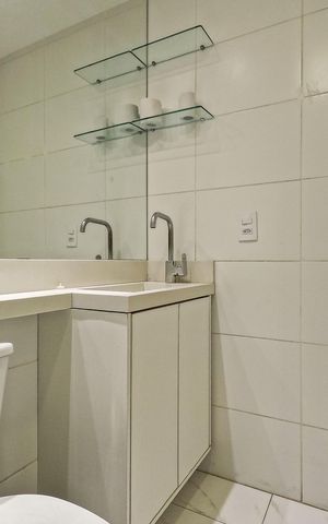 Apartamento para alugar com 42m², 2 quartos e 1 vaga
