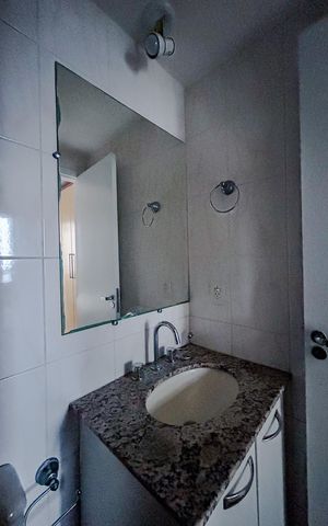 Apartamento para alugar com 72m², 3 quartos e 2 vagasBanheiro da Suíte