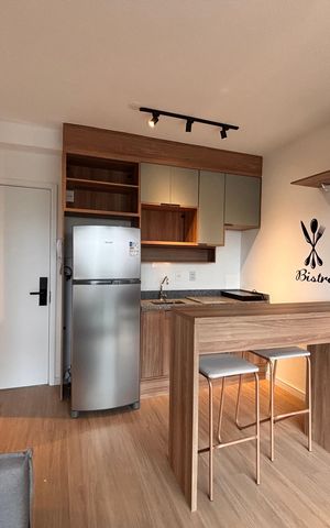Apartamento à venda com 33m², 1 quarto e sem vaga Apartamento à venda com 33m², 1 quarto e sem vagaSala/Cozinha