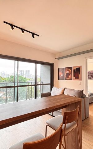 Apartamento à venda com 33m², 1 quarto e sem vaga Apartamento à venda com 33m², 1 quarto e sem vagaSala/Cozinha
