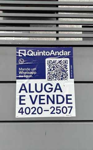Apartamento para alugar com 33m², 2 quartos e 1 vaga Apartamento para alugar com 33m², 2 quartos e 1 vagaPlaca instalada