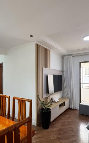 Apartamento à venda com 78m², 3 quartos e 2 vagas Apartamento à venda com 78m², 3 quartos e 2 vagasSala