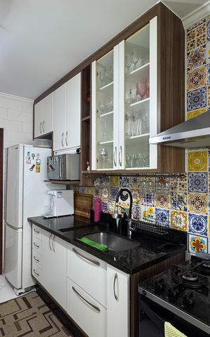 Apartamento à venda com 78m², 3 quartos e 2 vagas Apartamento à venda com 78m², 3 quartos e 2 vagasCozinha