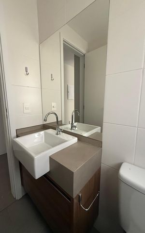 Apartamento para alugar com 47m², 1 quarto e 1 vaga