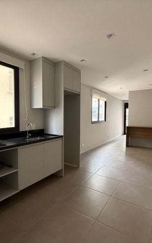 Apartamento para alugar com 47m², 1 quarto e 1 vaga