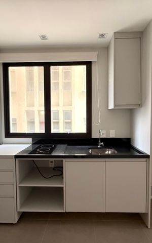 Apartamento para alugar com 47m², 1 quarto e 1 vaga