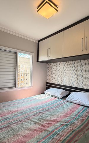 Apartamento à venda com 50m², 2 quartos e 1 vagaQuarto 1