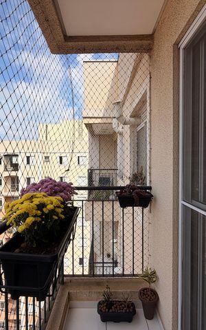 Apartamento à venda com 50m², 2 quartos e 1 vagaSacada